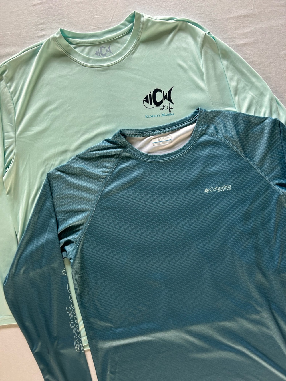 2XL Fishing Shirt Bundle Columbia PFG & ICW Life UPF 50